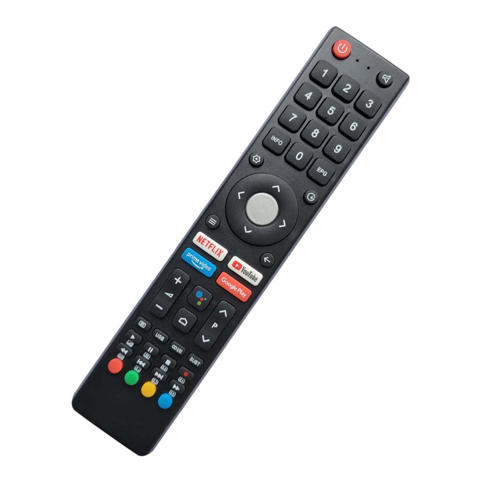Telecomando per Smart TV LCD HDTV Android NEUFUNK NK43G6SGFHD NK50G6SGUHD Nikkei NI32HG7NA9 NI40FG7NA9