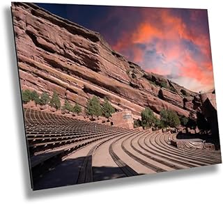 Red Rocks Amphitheater Denver Concert Venue Photo Print - Iconic Outdoor Events Wall Art - Colorado Music Photography Decor for Home, Office
