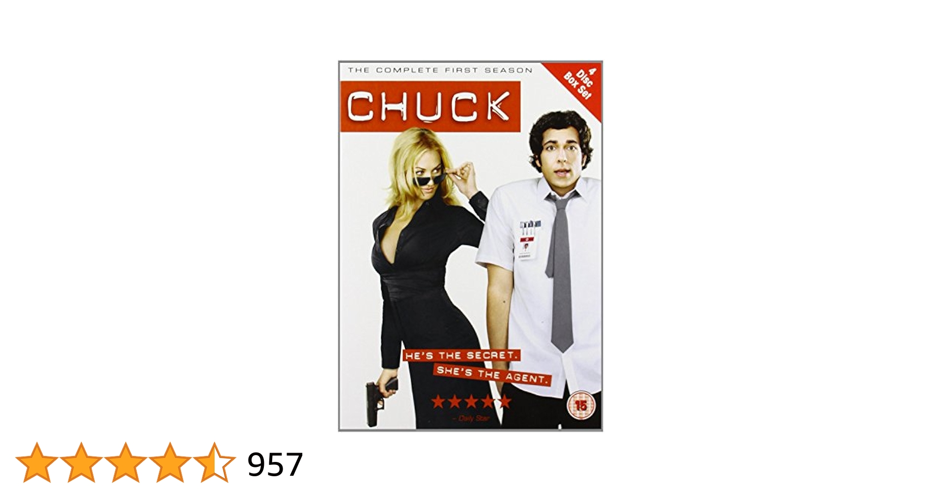 Amazon.co.jp: Chuck - Season 1 [ONE-DISC.] [Import anglais