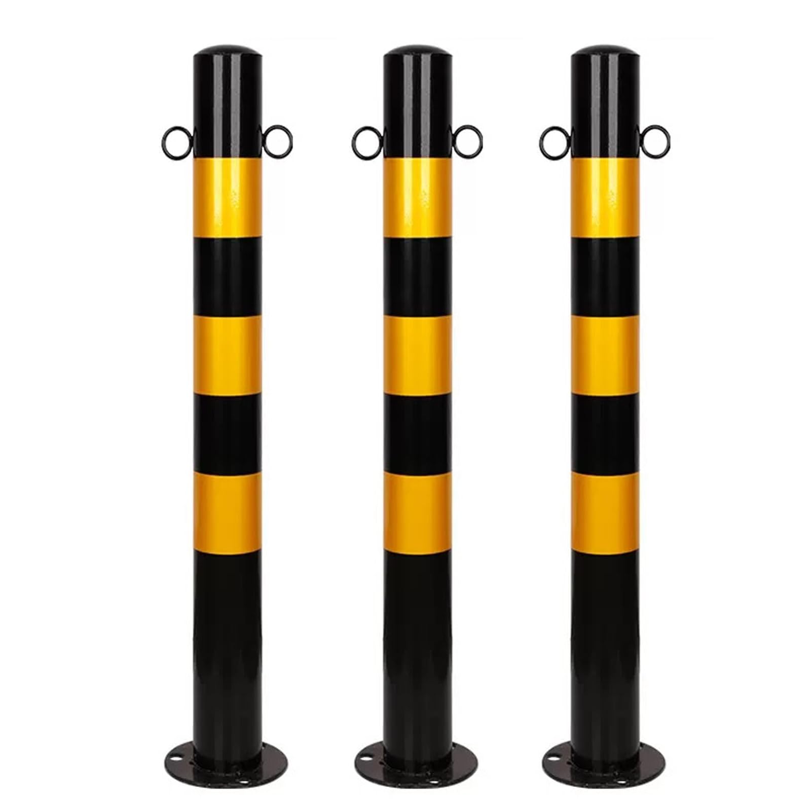 Bollard de sécurité et cône de trafic pour chantier ou entrepôt logistique