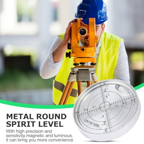 Nivel de burbuja circular para proyectos de ingeniería y topografía 7
