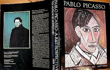 Unknown Binding Picasso in Retrospective Book