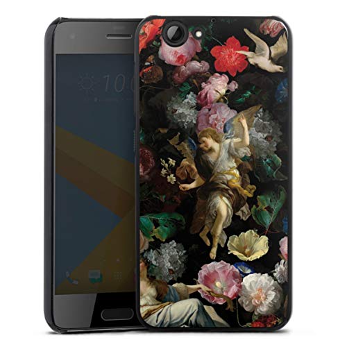 Coque Compatible avec HTC One A9 s Étui Housse Peinture Eglise Fleur