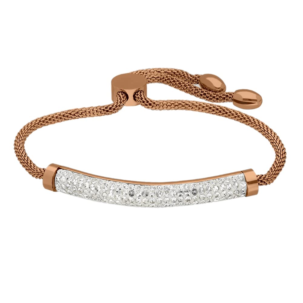 Treuheld® Armband mit Kristallbogen | Edelstahl | 3 Farben