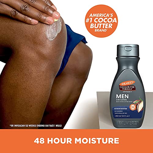 Palmers Cocoa Butter Men's Body & Face Lotion 200ml - Dry Skin Relief - Image 7
