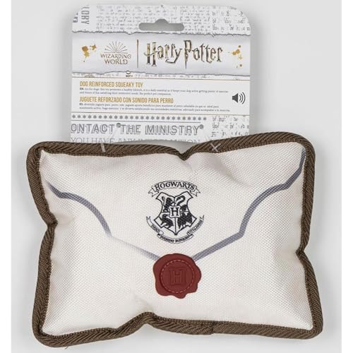 CERDÁ LIFES LITTLE MOMENTS OGD officialgeardirect Harry Potter Hundespielzeug mit Aufschrift /Letter of Acceptance to Hogwarts/