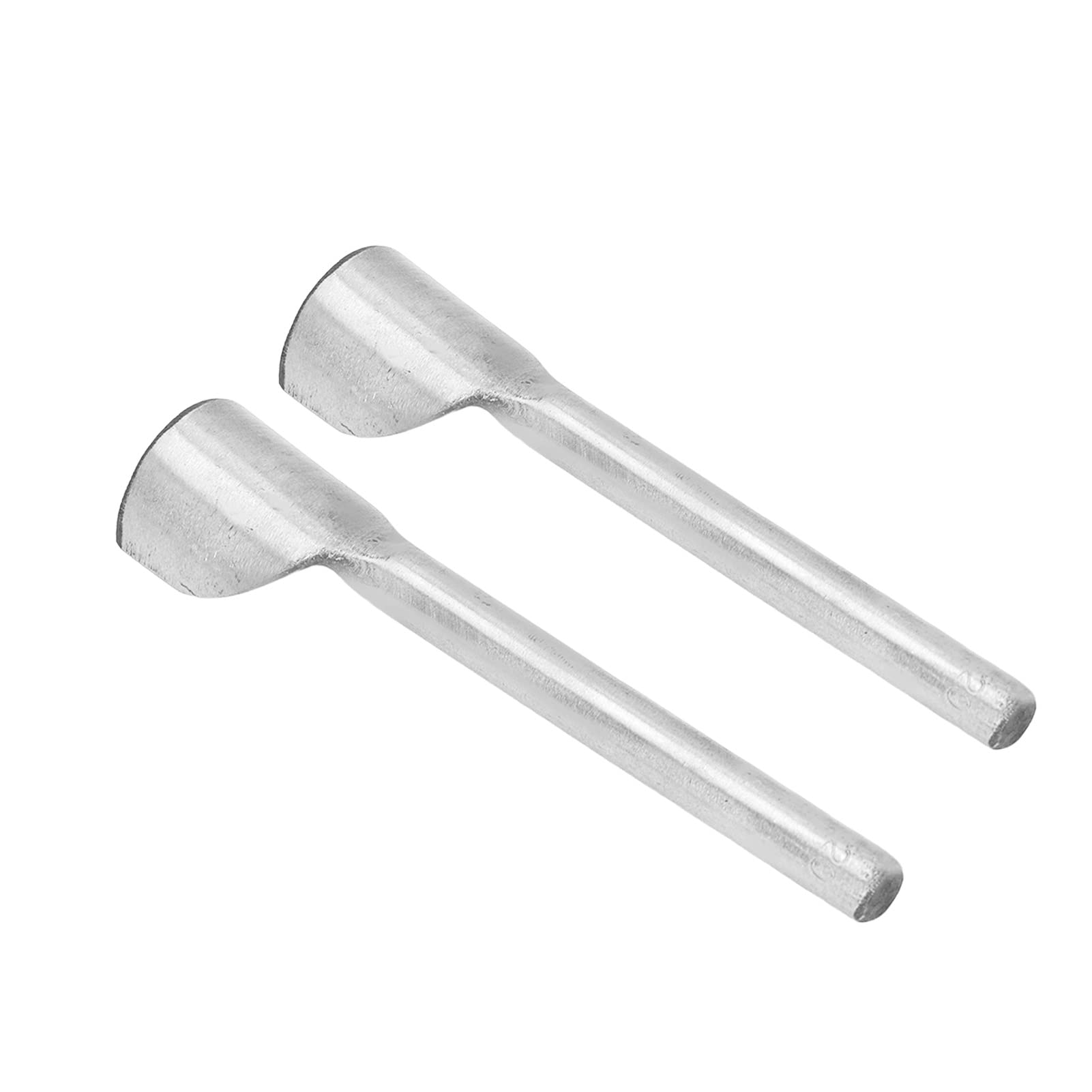 Generic Semi -round in Pelle Snijder, Lunghezza 100 Mm 2 Pezzi Strumento di Punzonatura Acciaio per Fare -sé (20MM)