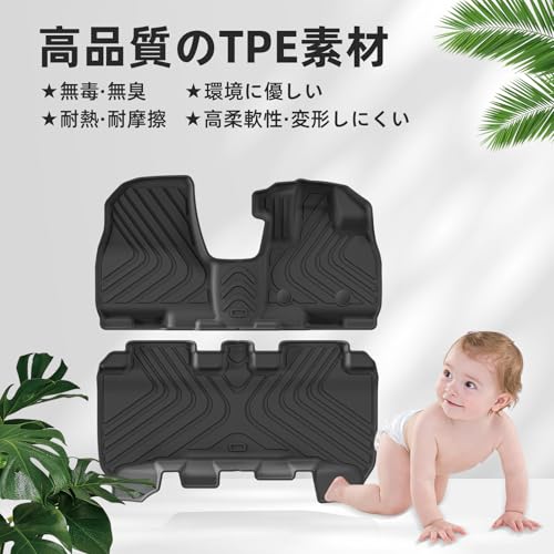 LUCKEASY デリカミニ 3Dフロアマット BA・BB系列