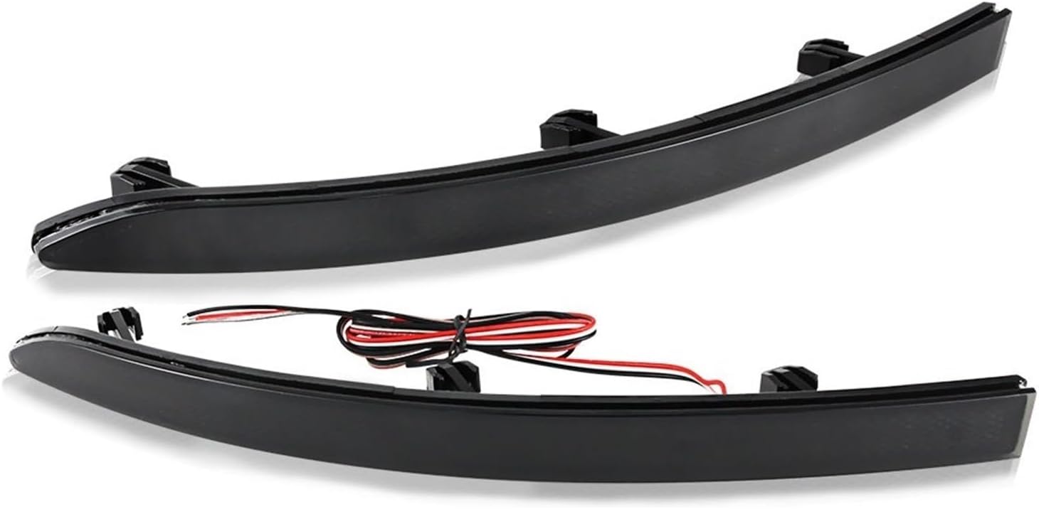 Car Rear Tail Light for VW for Tiguan 2009 2010 2011 2012 2013 2014 2015 2016 2Pcs Rear Bumper Reflector Light Car Tail Stop Brake Fog Lamp Led Trailer Lights