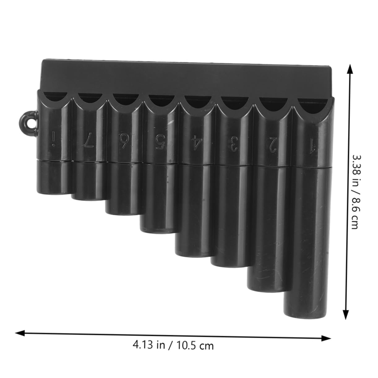 Milisten 2pcs Pan Flute Set for Durable Beginner Instrument for Learning Music and Performing for Students and Enhance Musical Skills and Creativity