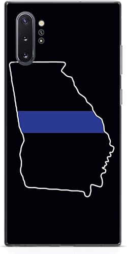 Miniatura 15 de Inspired Cases - Compatible con Galaxy S10 Case - Funda protectora con textura 3D para Samsung Galaxy S10 - Thin Blue Line - Georgia