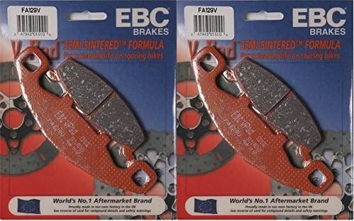 EBC V Pads Semi-Sintered Front Brake Pads (2 sets) 1994-2006 Kawasaki ZG1000 Concours / FA129V