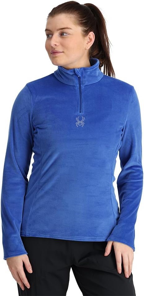 Spyder Women's Shimmer Bug Half Zip T-Neck Ski Base Layer