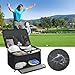 sxvbdway Golf Trunk Organizer Golf Bag Multi-Pocket Design Large Capacity Golf Accessories Storage and Organizer for 2 Pair Shoes, Balls, Tees, Clothes, Gloves,Waterproof,Gift for Men Black