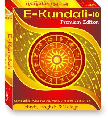 Mindsutra Software Technologies E Kundali 10 Premium ( Language Hindi , English & Telugu )