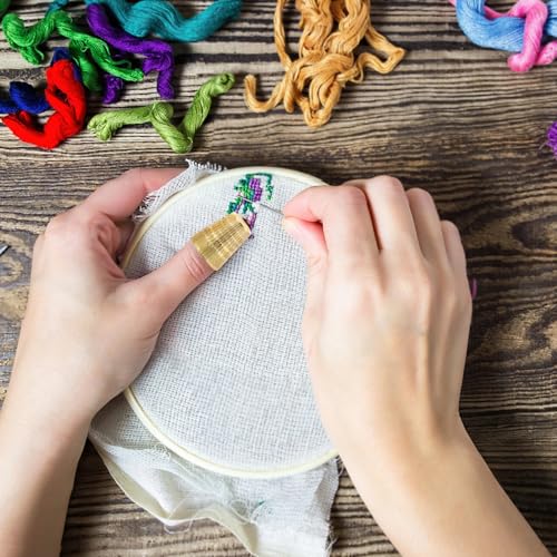 Dedales de costura de cobre para tus tardes de patchwork en casa 6
