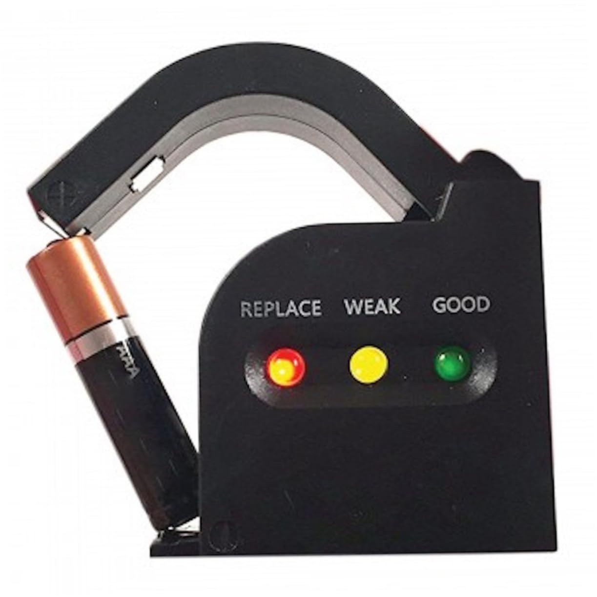 Hemobllo Scatola per Batterie Organizer con Diverse Dimensioni Supporto per Batterie Aaa Aa C Bottone con Tester Rimovibile
