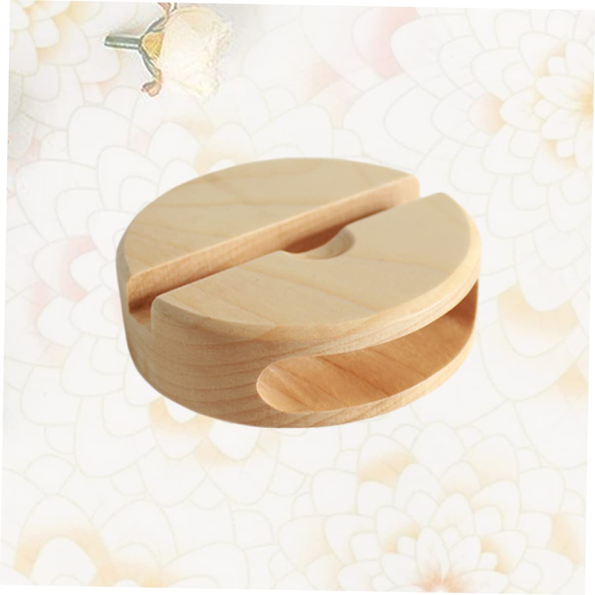 DOITOOL 3 Soportes Ergonómicos De Madera para Teléfono Móvil Soporte De Escritorio Amplificador De Sonido para El Hogar Y La Oficina.