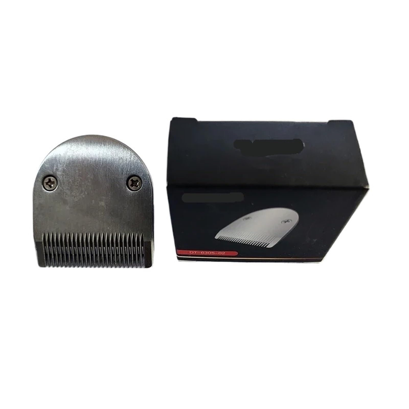 Tête De Coupe, Remplacement De Lame Compatible Avec La Tondeuse À Cheveux RIWA RE-6305 Uniquement, Tête De Coupe En Acier For Barbier, Accessoires De Câble D'alimentation(Head 2PCS)