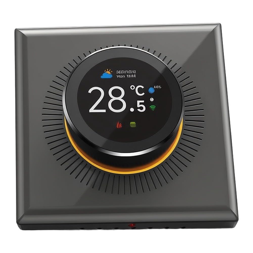 1 32 écrans Black-Wall SKU UUU0793543003 Thermostat tout-en-un (Noir-mur)