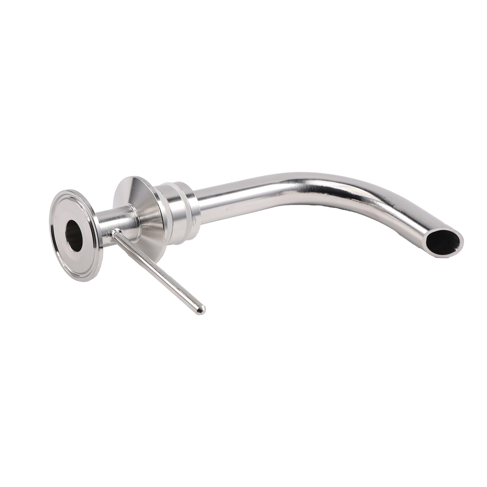 Drehbarer Edelstahl-Racking-Arm mit Dual-O-Ringen, konisches Fermenter-Zubehör für Heimbrauen, perfekt für einfache Übertragung und Klarheit