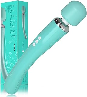 Therapeutic Cordless Massager - Powerful Massage Tool Handheld 8 Speeds 20 Patterns - Rechargeable Hand Massagers for Sore Muscles - Hand Held Massage Tool for Neck & Back