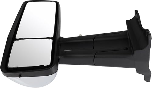 FINDAUTO Espejos para capó de camión para 2013-2020 para Kenworth T680 T880, 2013-2020 para camiones W990, espejo de puerta lateral con luz de señal