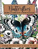 Butterflies: An Adult Coloring Book to Inspire Relaxation and Mindfulness