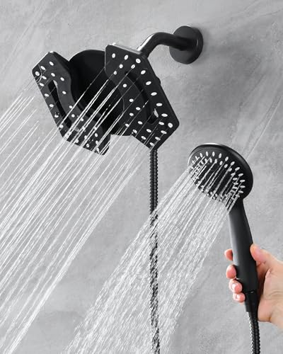 50% Off Black 2-in-1 High Pressure Shower Head with Handheld
