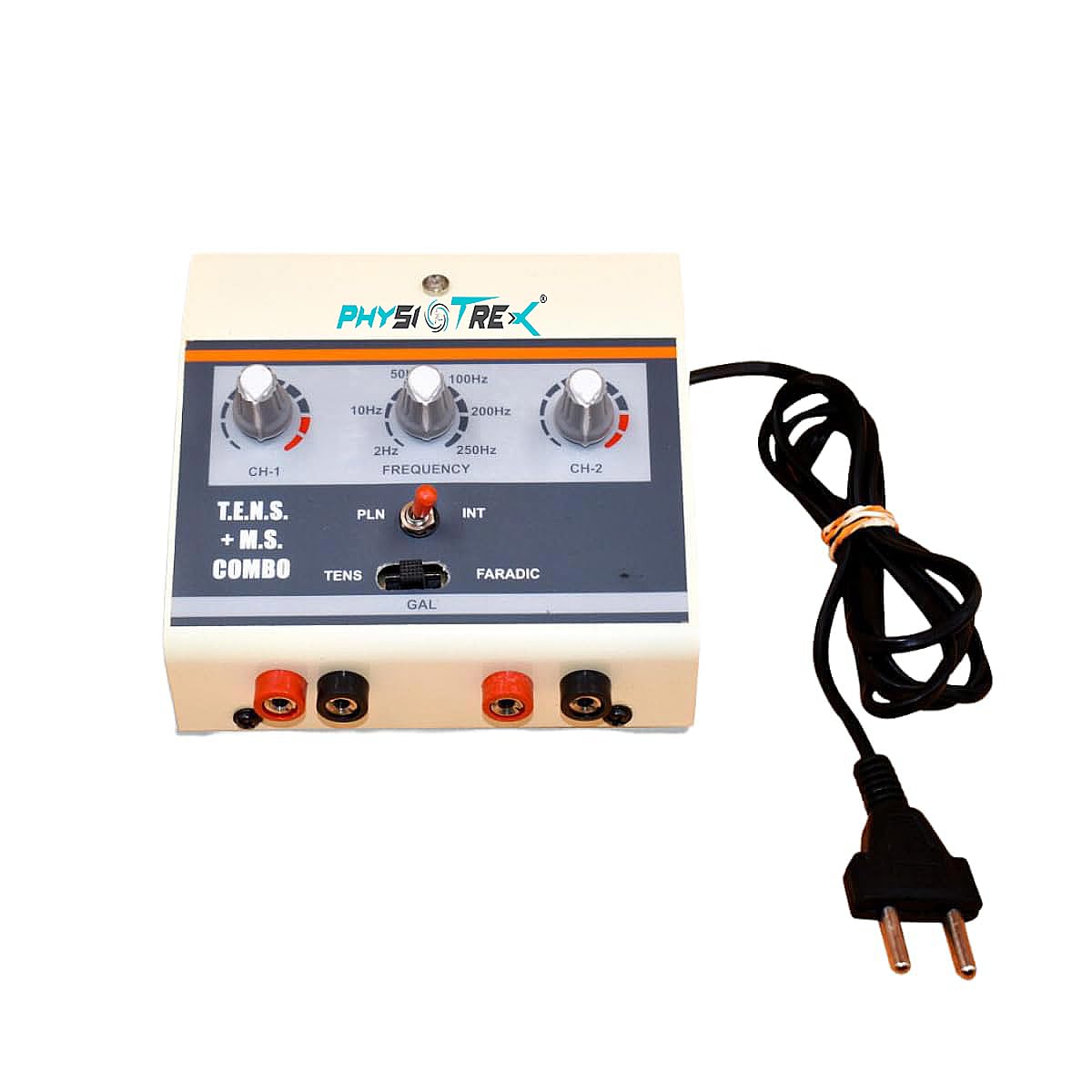 PHYSIOTREX Mini Corded Electric Tens and Muscle Stimulator 2 Channel Mini Tens Ms Whole_Body Massager Machine, Multicolour PHYSIOTREX Mini Corded Electric Tens and Muscle Stimulator 2 Channel Mini Tens Ms Whole_Body Massager Machine, Multicolour