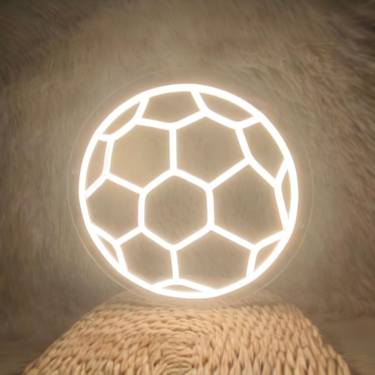 Soccer Neon Sign Dimmable
