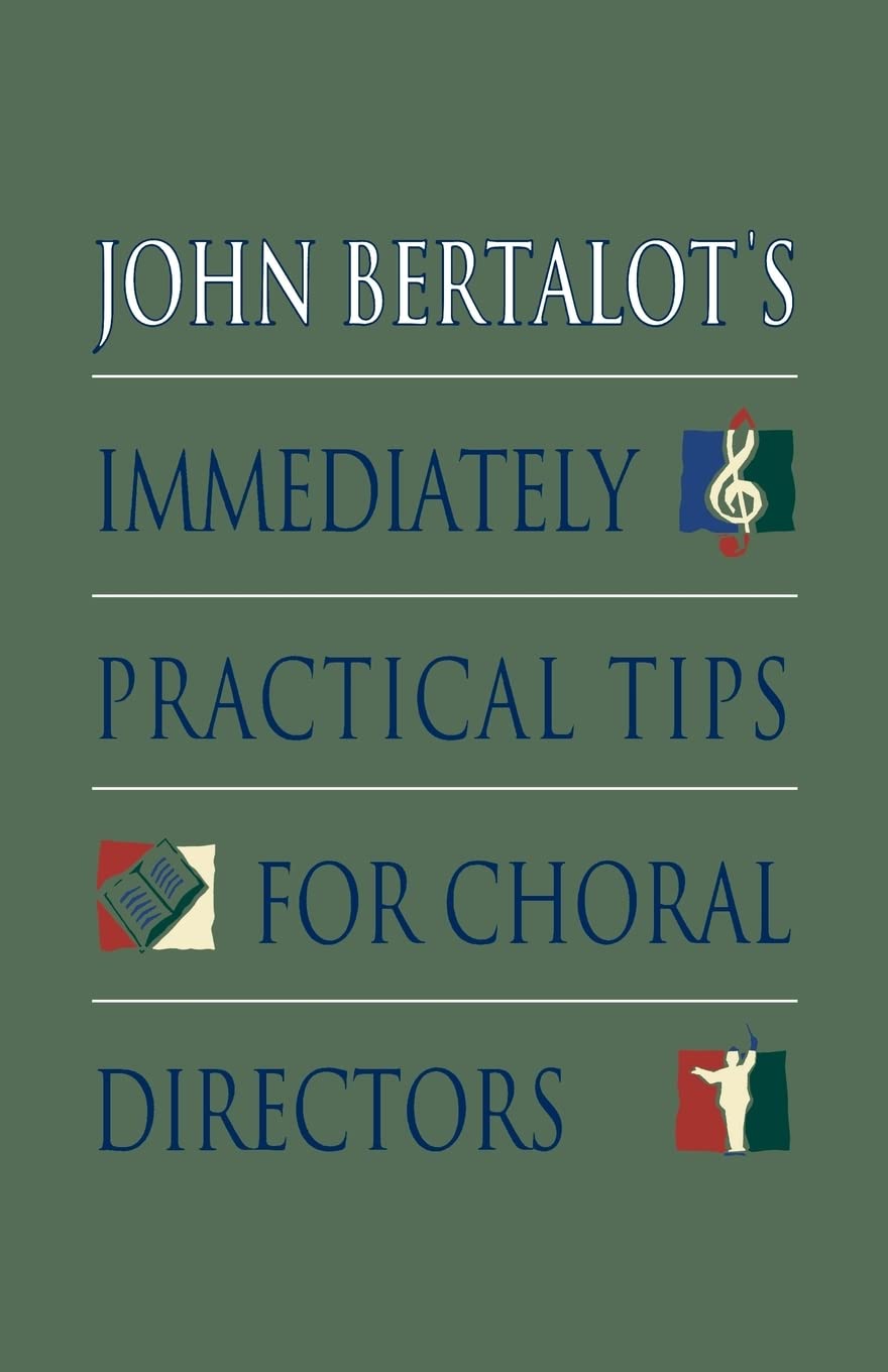Diriger un chœur sans stress livre John Bertalot conseils H-28103