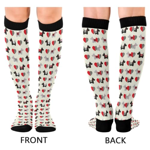 Image of Fisyme Socks for Women Men Warm Comfort Athletic Crew Running Hiking Cycling Compression Socks