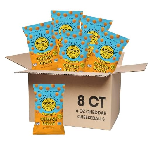 Cheddar Cheese Balls by The Good Crisp