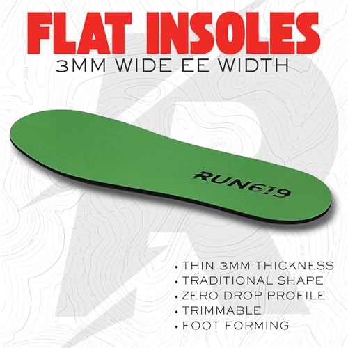 Plantillas firmes tradicionales 3mm ancho amplio hombre 12-12.5 miniatura 2