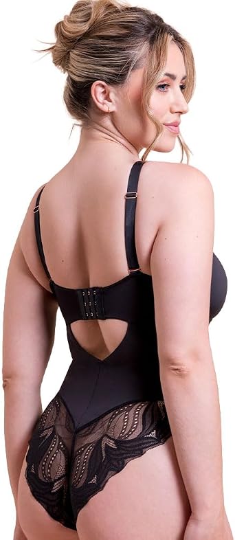 Curvy Kate Scantilly Women's Indulgence Stretch Lace Body Suit (ST010704)