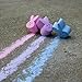 TWEE DUCKIE'S FLUFFLE #1 Handmade Sidewalk Chalk Bunnies/Peeps | Pink, Purple, Blue | Made in the USA | Classic Children's Present | Fun Special Party Gift Idea | Arts and Crafts For Kids + Toddlers | Easter Basket Activities | Outside Playground Drawing | Boy Girl