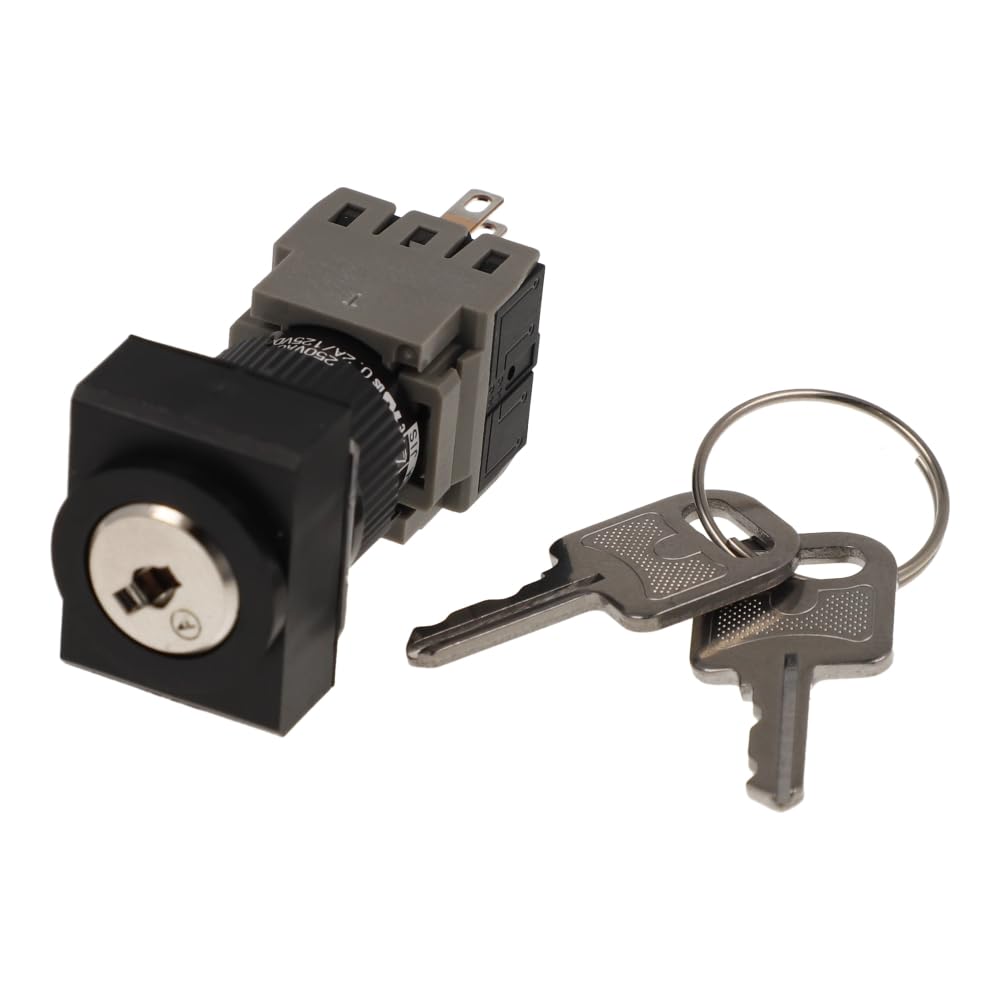 FUJI ELECTRIC AH165-J2A11A Key, MAINTAINED, SELECTOR Switch, 1NO