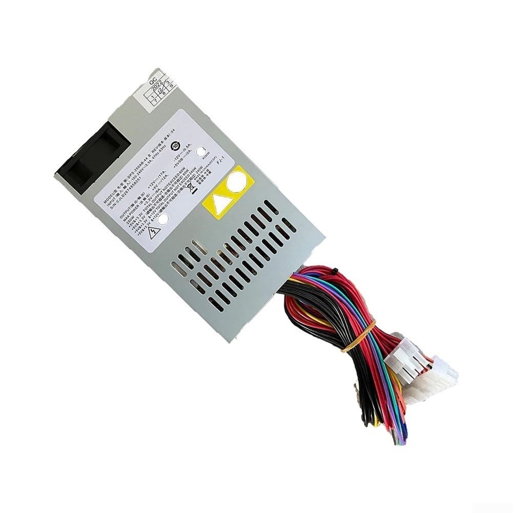Srebrny metalowy zasilacz 250 W DPS-250AB-44B jednostka zamienna