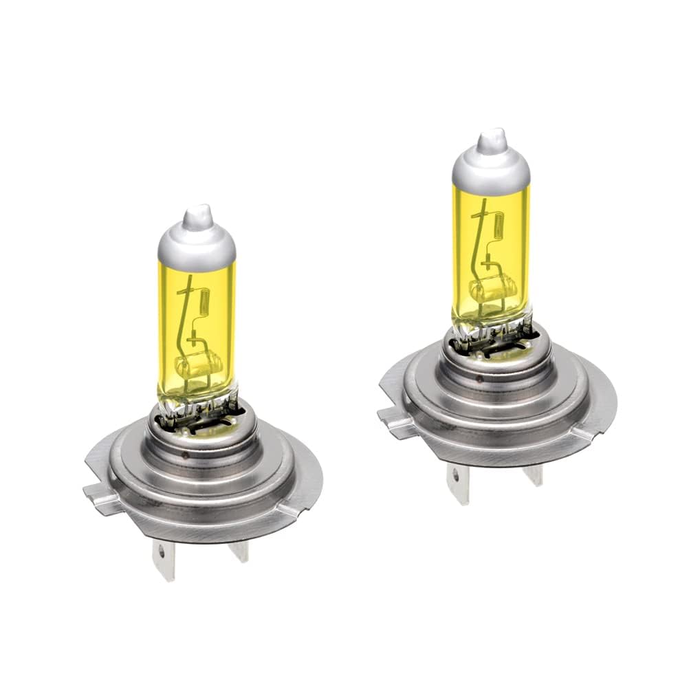 IPF Halogen H7 Yellow Bulb 2450K 12V 55W Fog Lamp Pair JDM Japan