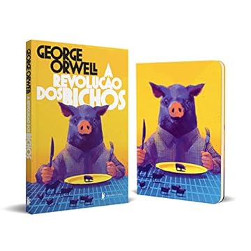 Capa do livro A revolução dos bichos - Edição com Brinde (Caderno)