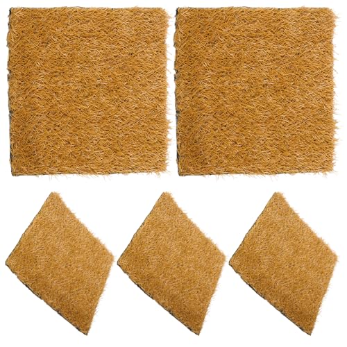 Tapis de nid pour poulailler lavable et réutilisable en gazon synthétique SHERCHPRY