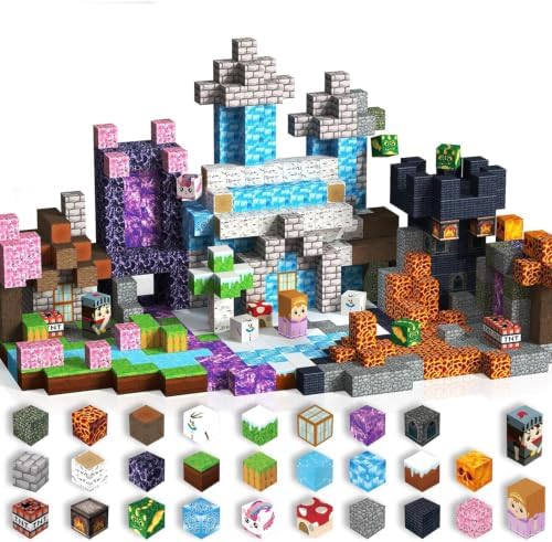 ToyUnited Magnetbausteine 150 Teile Set für Kinder, Magnetische Bausteine 3-in-1 Konstruktionsspielzeug ab 3 Jahren, Mint Pädagogisches Lernspielzeug & Geschenk für Jungen & Mädche