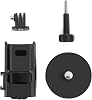 DJI Osmo Pocket 3用磁気マウントスタンド 多機能磁気ブラケットマウント/角度調節可能なベース/保護フレーム OSMO Pocket 3用 拡張アダプターブラケット デスクトップ&カーマウント用