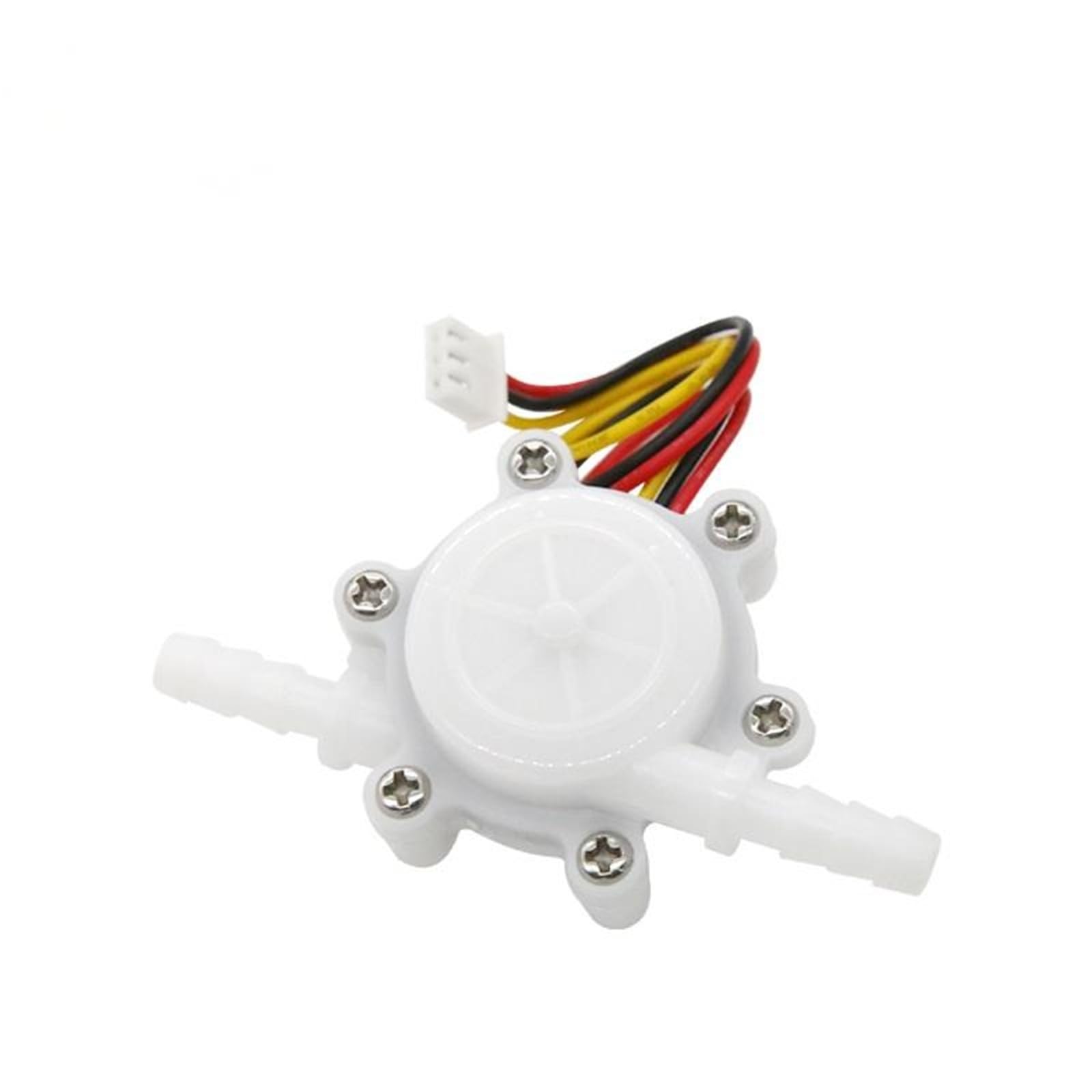 MKHQST Flowmeter 2pcs Miniature Hall-Effect Water Flow Sensor 7mm For Coffee Machines Dispensers And Purifiers Model 2103(180°,Inner diameter 1.2mm)