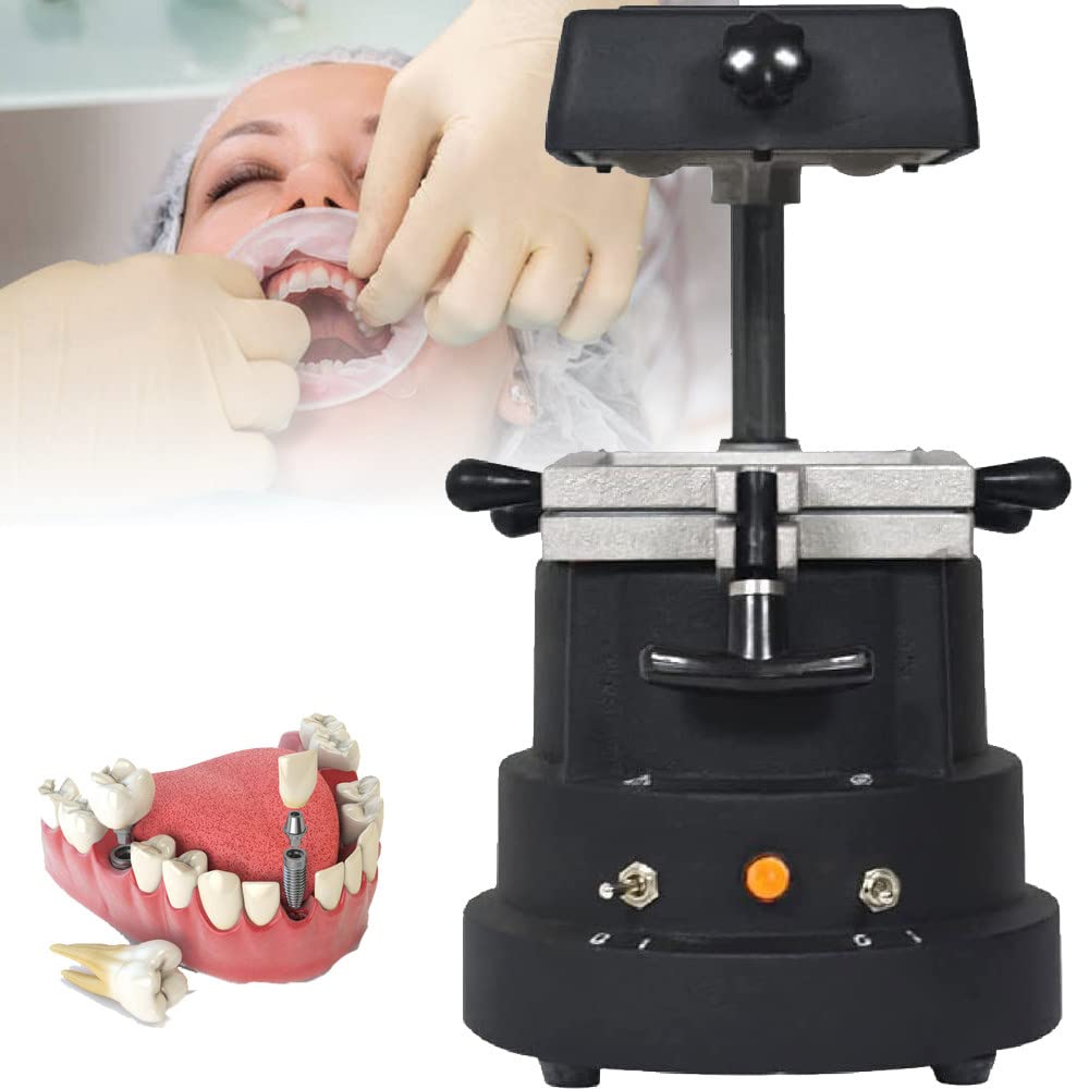 Máquina de moldeo al vacío dental, equipo de retención de ortodoncia ideal para un uso profesional eficiente, motor de termoformado de calor de laboratorio