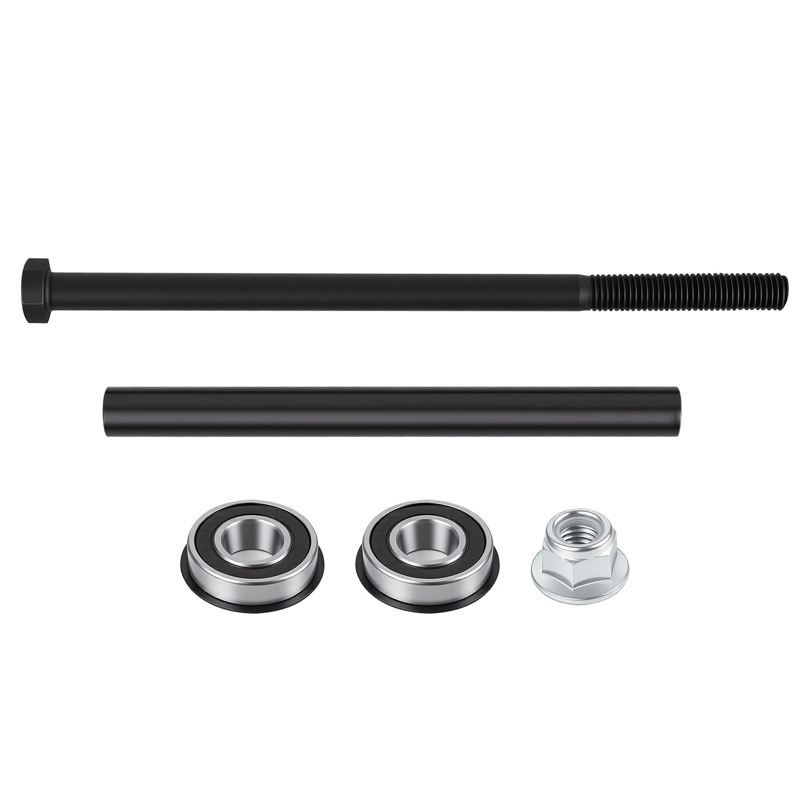 Photo 1 of 025-5202-00 Front Wheel Bearing Kits: Compatible with Bad boy ZT CZT Maverick Mower (025-5202-00 Spanner Bushing, 022-7009 Bearings, 018-7010 Bolt)