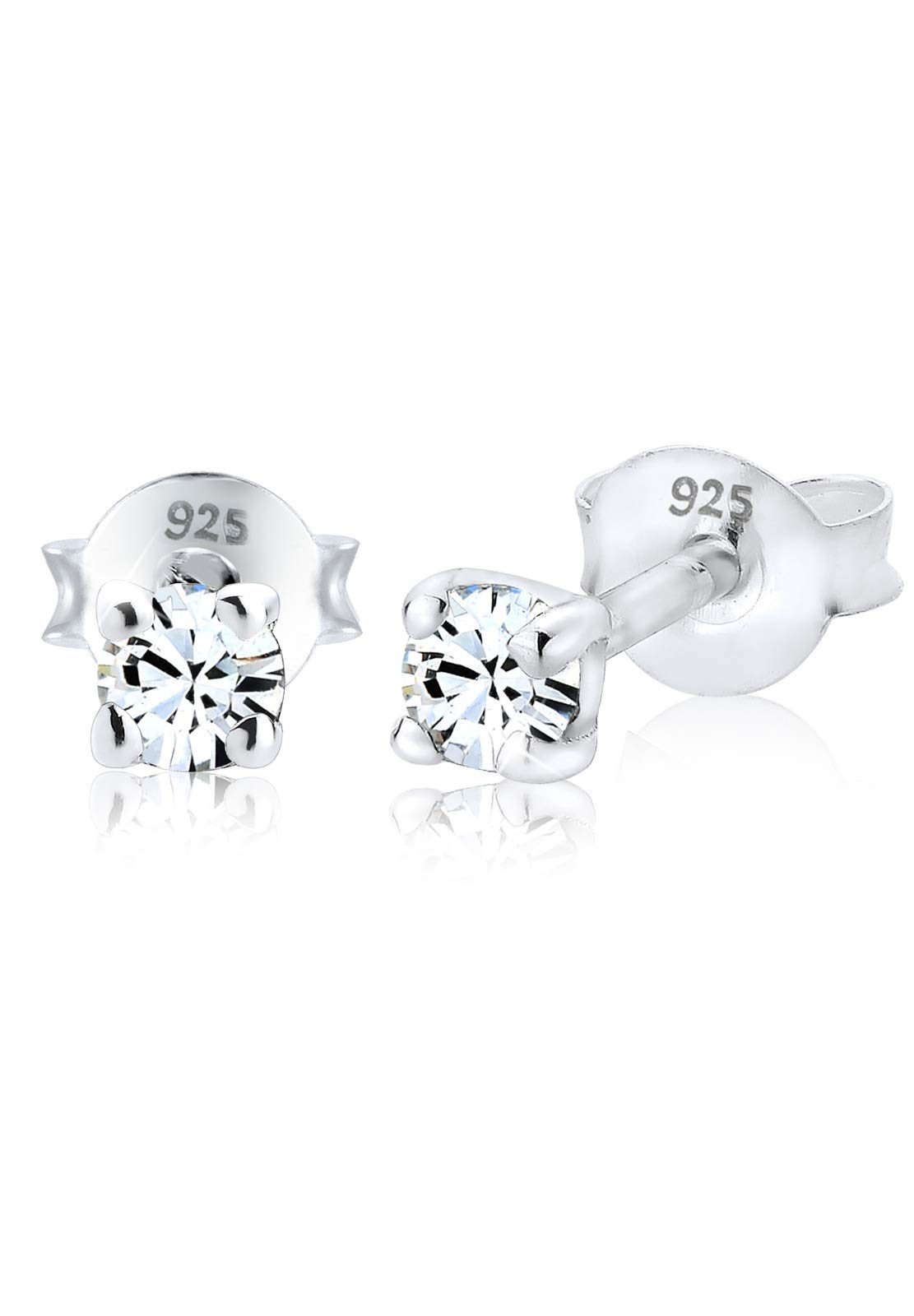 Elli Earrings Classic Crystals 925 Sterling Silver