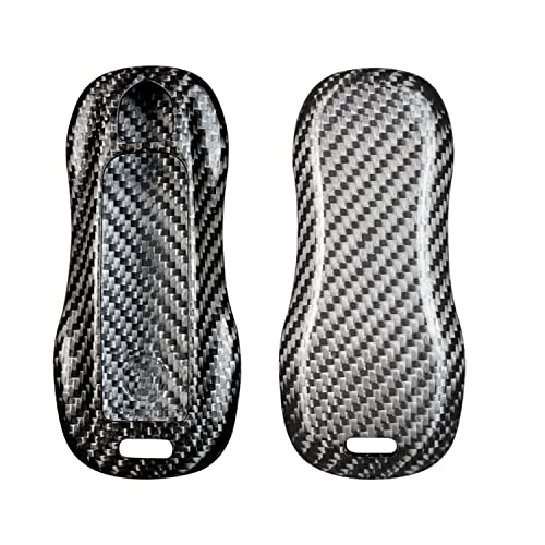 Coque de clé en fibre de carbone Porsche Panamera Cayenne 911 protection rigide