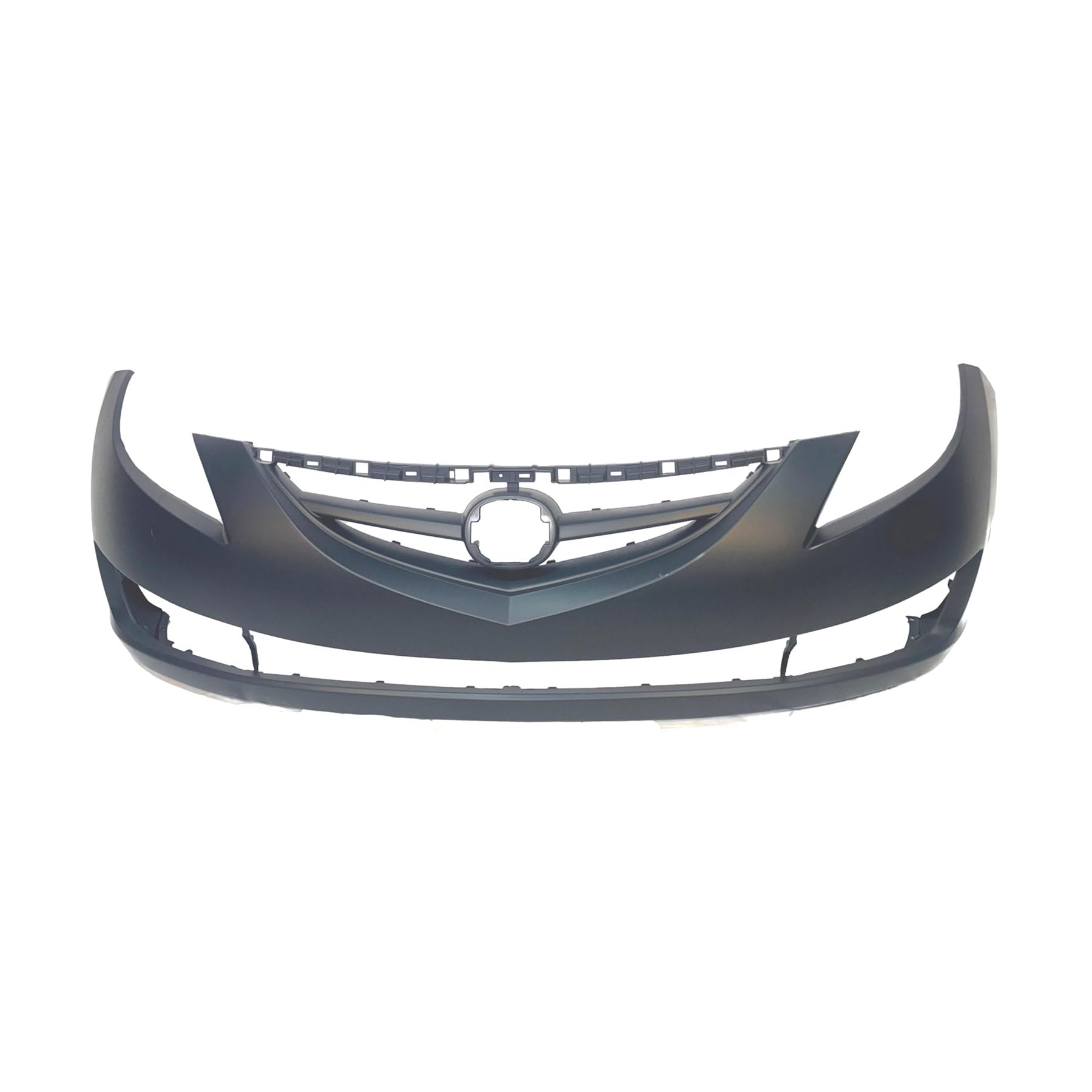 Compatible with Front Bumper Cover Fascia 2009-2013 Mazda 6 GS GT S i Sedan 09-13. New Primed Without Sensor Holes, With Fog Light Holes. MA1000222 GSYL50031CBB